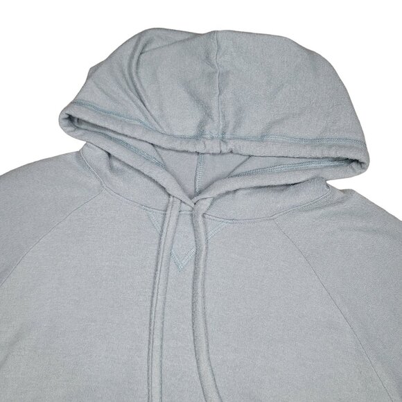 RVCA Women's Pullover Hoodie Light Blue super soft Size Medium - Picture 2 of 4